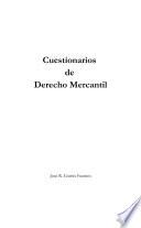 Libro Cuestionarios de Derecho Mercantil