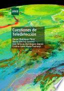 Libro CUESTIONES DE TELEDETECCIÓN