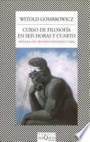 Libro Curso de filosofía en seis horas y cuarto