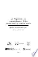 Libro De Angostura a las computadoras de Uribe