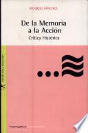 Libro De la memoria a la acción