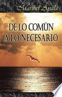 Libro De lo Común a lo Necesario