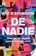 Libro De nadie