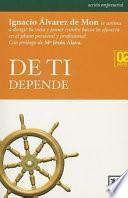 Libro De ti depende
