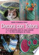 Libro Decora con totora