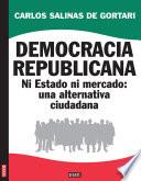 Libro Democracia republicana