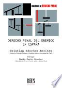 Libro Derecho penal del enemigo en España