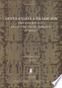 Libro Develando la tradición