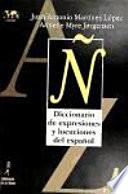 Libro Diccionario de expresiones y locuciones del español