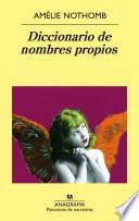 Libro Diccionario de nombres propios