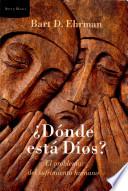 Libro ¿Dónde esta dios?