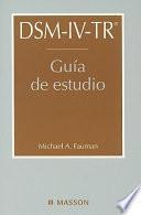 Libro DSM-IV-TR Guia de Estudio