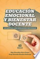 Libro Educación emocional y bienestar docente