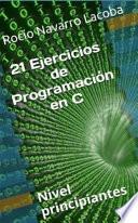 Libro Ejercicios de programación en C para principiantes