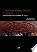 Libro El acceso al empleo público en España