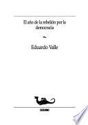 Libro El año de la rebelión por la democracia