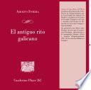 Libro El Antiguo Rito Galicano