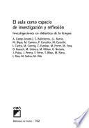 Libro El aula como espacio de investigación y reflexión