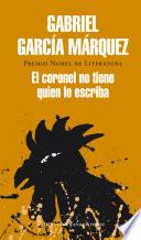 Libro El coronel no tiene quien le escriba