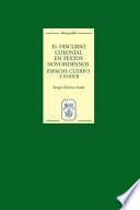 Libro El discurso colonial en textos novohispanos