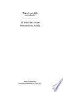 Libro El discurso como interacción social