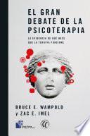 Libro El gran debate de la psicoterapia