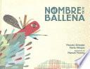 Libro El nombre de la ballena