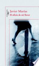 Libro El oficio de oír llover