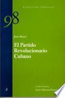 Libro El Partido Revolucionario Cubano