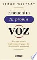 Libro Encuentra tu propia voz