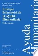 Libro Enfoque Psicosocial de la Ayuda Humanitaria