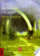 Libro Escepticismo y fe animal