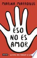 Libro Eso no es amor