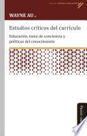 Libro Estudios críticos del currículo