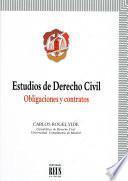 Libro Estudios de Derecho civil