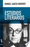 Libro Estudios literarios
