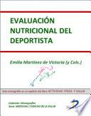 Libro Evaluación nutricional del deportista