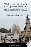 Libro Fábrica de resistencias y recuperación social