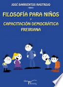 Libro Filosofía para niños y capacitación democrática freiriana