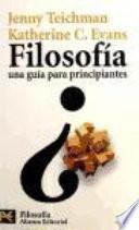 Libro Filosofía : una guía para principiantes