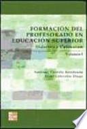 Libro Formación del profesorado en educación superior
