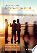 Libro Fundamentos de derecho empresarial