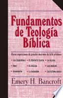 Libro Fundamentos de Teología Bíblica