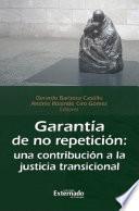 Libro Garantía de no repetición