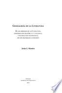 Libro Genealogía de la literatura