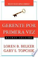 Libro Gerente Por Primera Vez