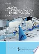 Libro Gestión administrativa y comercial en restauración