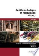 Libro Gestión de bodegas en restauración