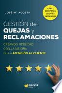 Libro Gestión de quejas y reclamaciones