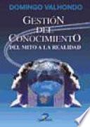 Libro Gestión del conocimiento